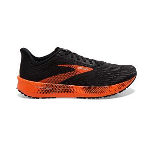 Brooks Hyperion Tempo Road Running Shoes - Mens, Black/Orange | IE-QGU613024